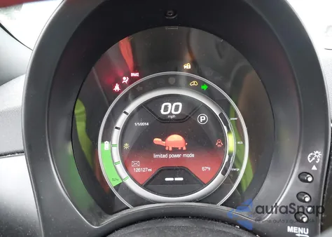 2015 Fiat 500 Electric from USA, damaged, VIN 3C3CFFGE2FT603399